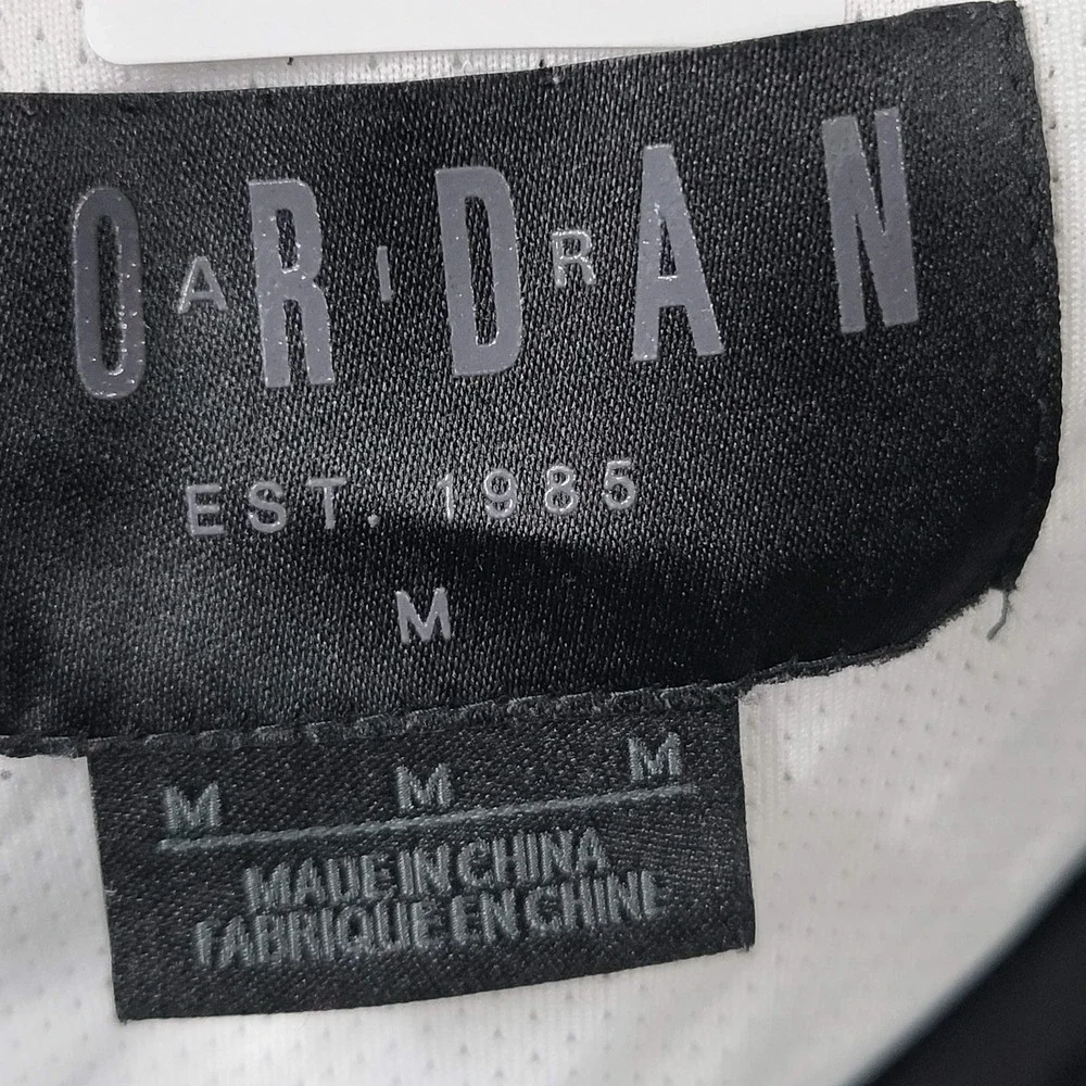 Jordan Men Jacket M Black Anorak Windbreaker Colorblock‎ Jumpman